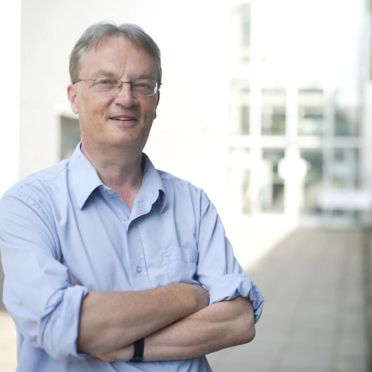 Professional headshot photo of Prof Mark Pallen